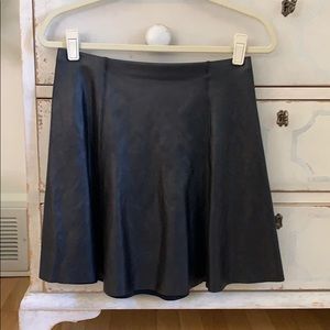 Spanx Leather Skirt